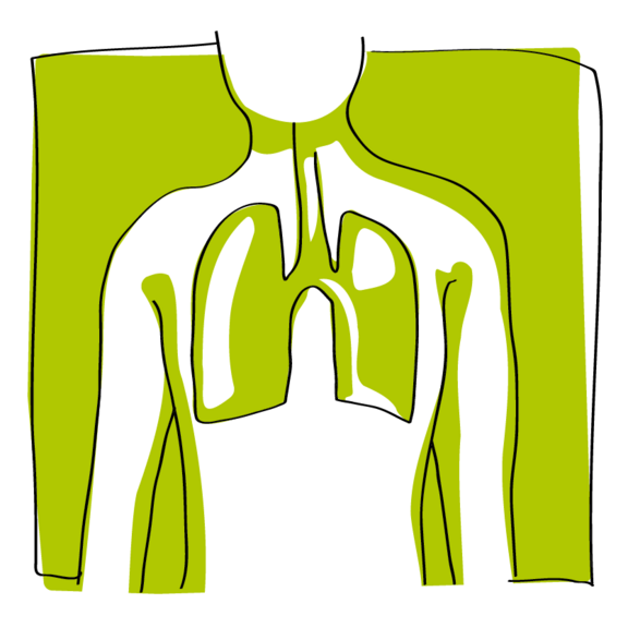 Symbolbild für Atemtherapie - Lunge